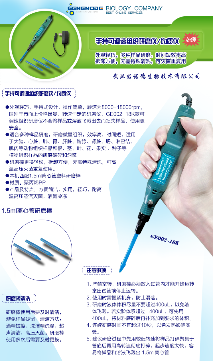 手持組織研磨儀1